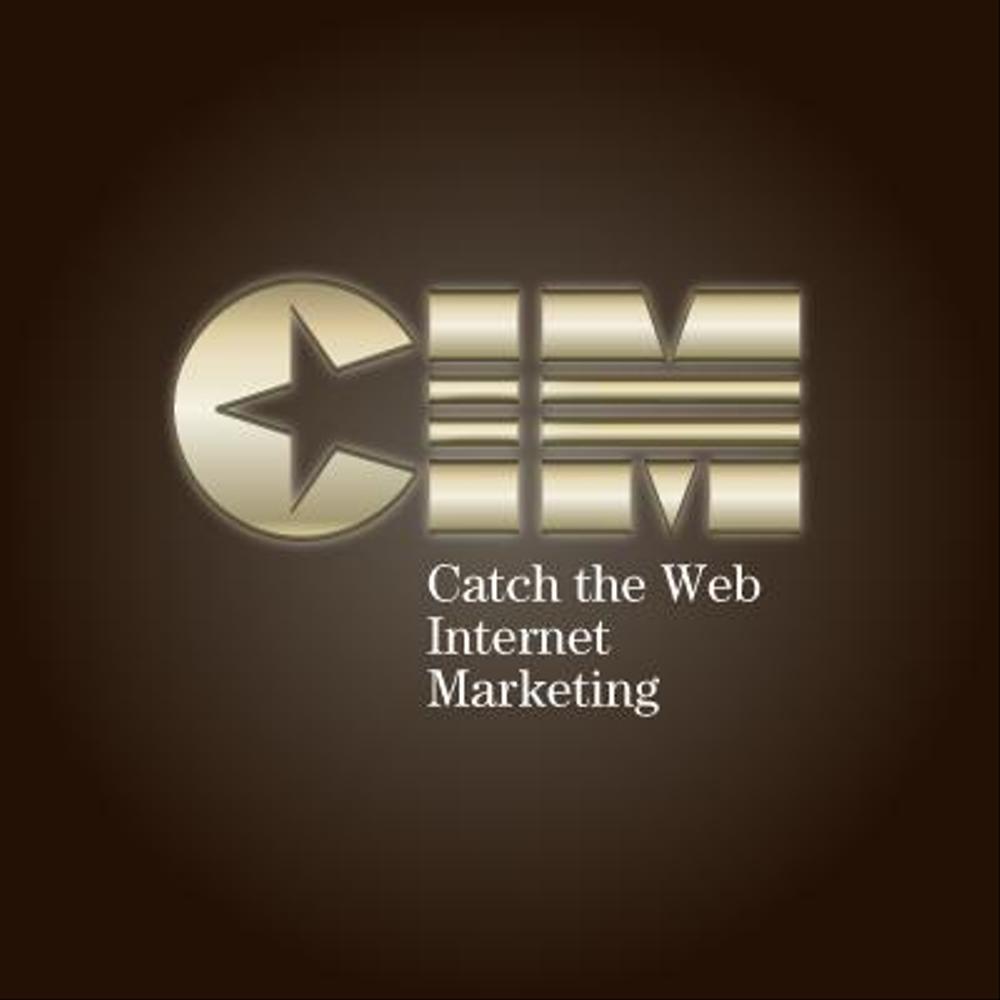 「CIM(Catch the Web　Internet　Marketing)」のサービスロゴ作成