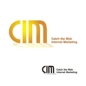 さんの「CIM(Catch the Web　Internet　Marketing)」のサービスロゴ作成への提案