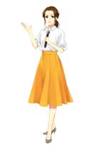 雪之丞 (ykyuntyo)さんのバーチャル女子アナウンサーのキャラクターデザイン制作への提案