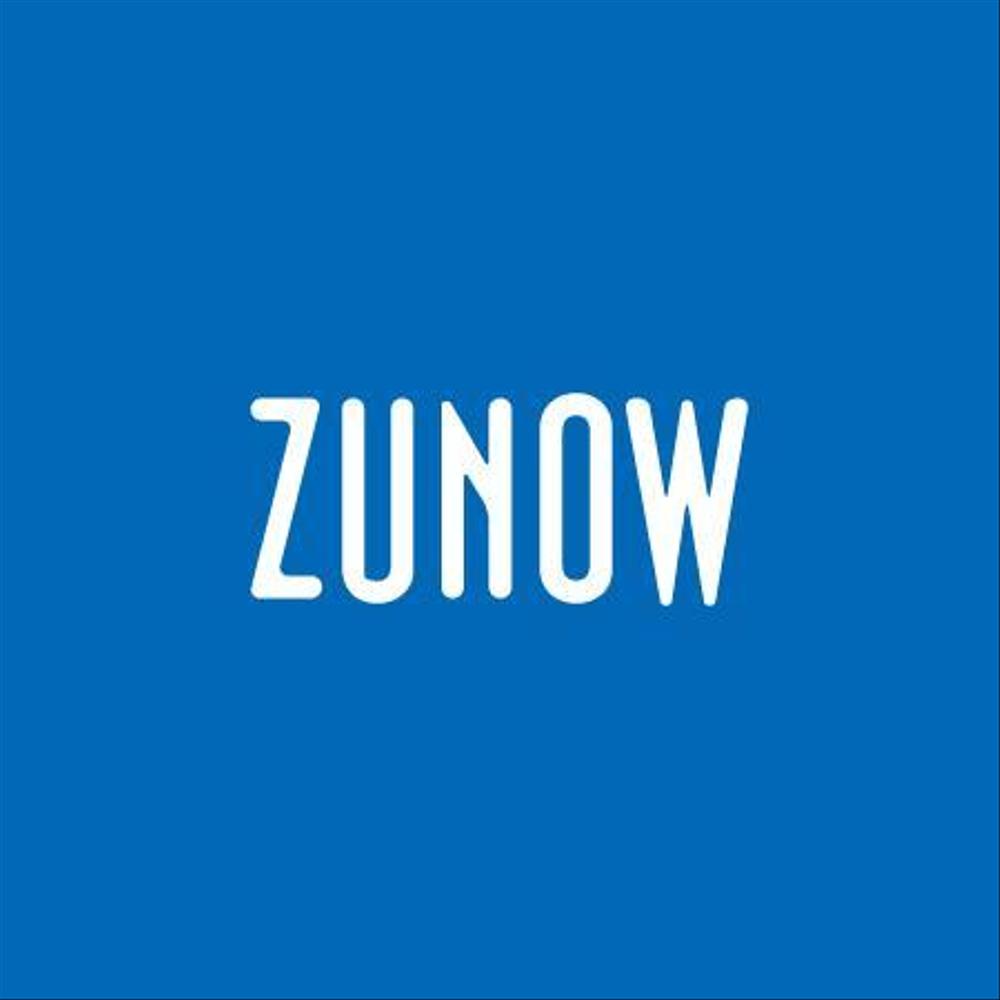 「ZUNOW」のロゴ作成