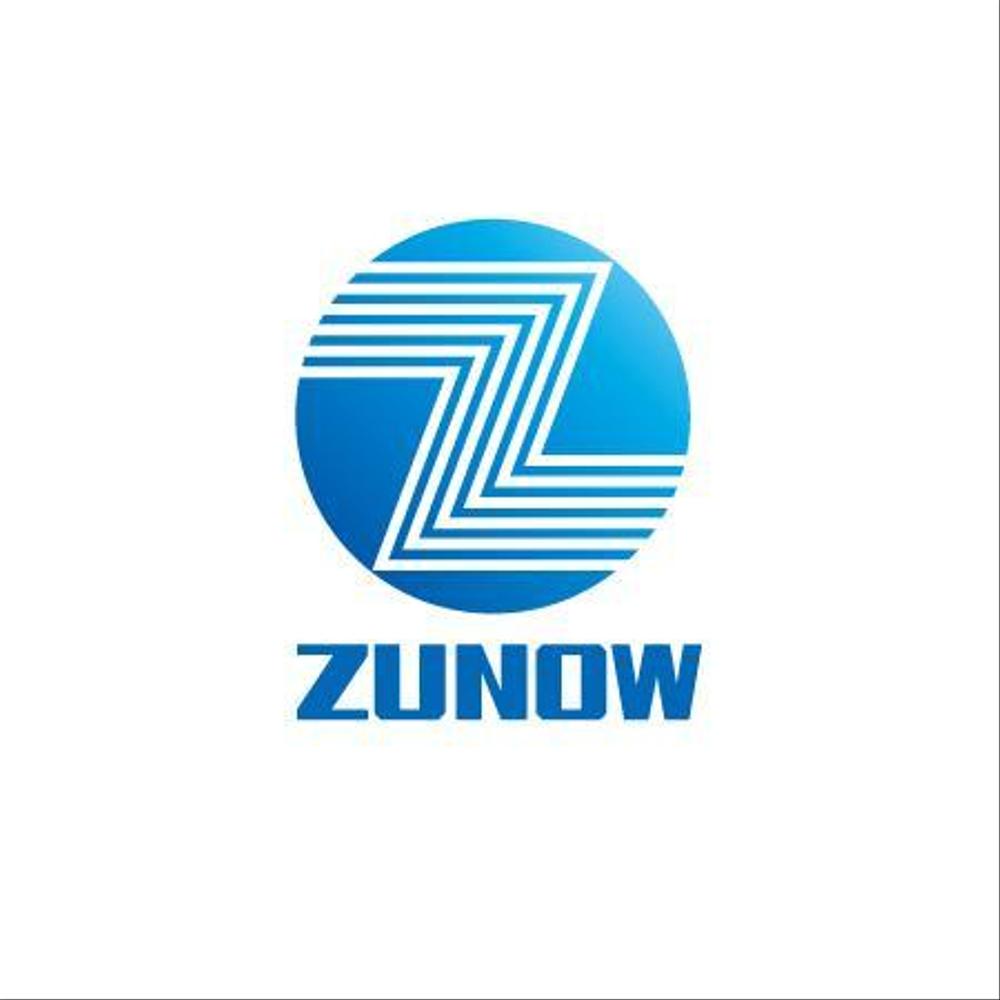 「ZUNOW」のロゴ作成