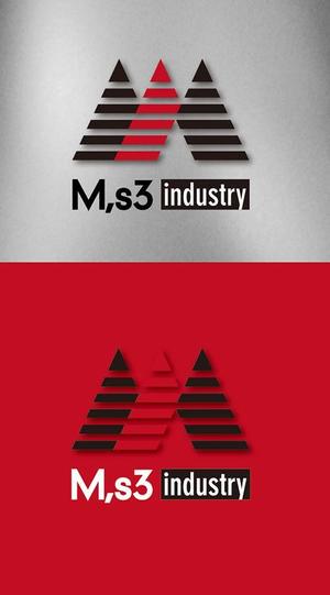 s m d s (smds)さんのカーボディショップ　「株式会社　エムズスリーインダストリー」 の社名ロゴへの提案