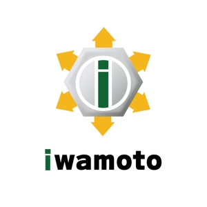 BEAR'S DESIGN (it-bear)さんの「iwamoto」のロゴ作成への提案
