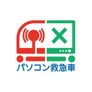 さんの「パソコン救急車」のロゴ作成への提案