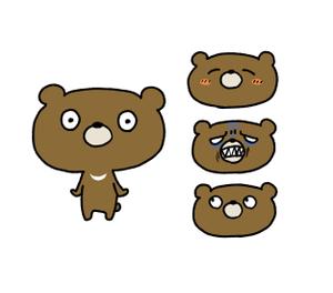 うた (utata)さんのクマのキャラクターデザインへの提案