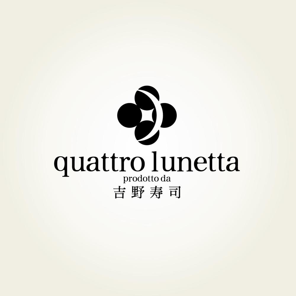 新展開の手まり寿司店舗「quattlo lunetta」のロゴ