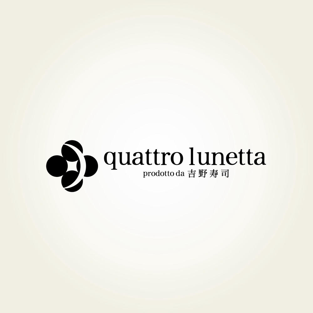 新展開の手まり寿司店舗「quattlo lunetta」のロゴ
