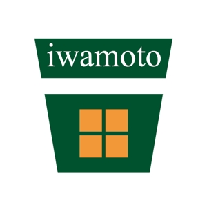 さんの「iwamoto」のロゴ作成への提案