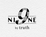 内田まろ (doronjo666)さんの新店ＯＰＥＮ　美容院　「9　ＮＩＮＥ　ｂｙ　ｔｒｕｔｈ」　の　ロゴへの提案