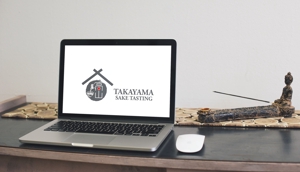 easel (easel)さんの外国人向けツアー『TAKAYAMA SAKE TASTING』のロゴへの提案