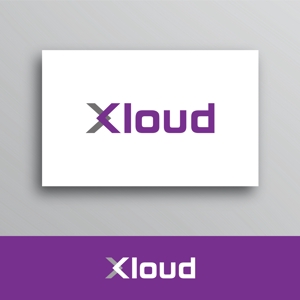White-design (White-design)さんのクラウドコンピューティング「Xloud株式会社」のロゴへの提案