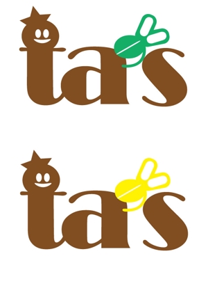 oki ()さんの「ta's」のロゴ作成への提案