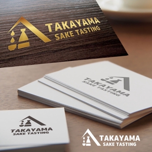 KOZ-DESIGN (saki8)さんの外国人向けツアー『TAKAYAMA SAKE TASTING』のロゴへの提案