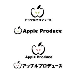 raiznabeさんのアマゾン出品店舗名「アップルプロデュース」のロゴデザインへの提案