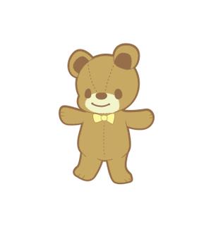 雨音はるじ (amane_haruji)さんのクマのキャラクターデザインへの提案