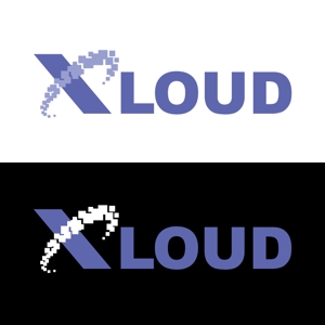 小島デザイン事務所 (kojideins2)さんのクラウドコンピューティング「Xloud株式会社」のロゴへの提案