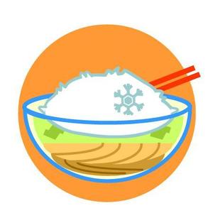 Jelly (Jelly)さんの新感覚冷麺「白雪冷麺」のイメージイラストへの提案