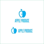 queuecat (queuecat)さんのアマゾン出品店舗名「アップルプロデュース」のロゴデザインへの提案