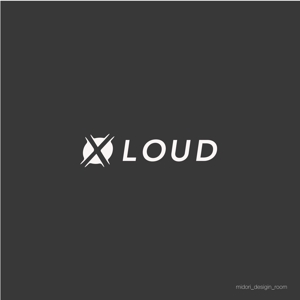 greens (midori_design_room)さんのクラウドコンピューティング「Xloud株式会社」のロゴへの提案