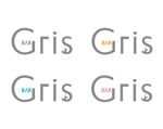 郷山志太 (theta1227)さんのガールズバー「BAR Gris」のロゴへの提案