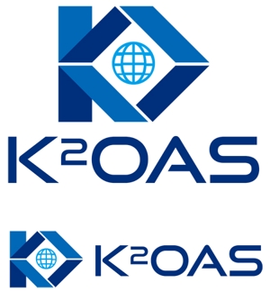 CF-Design (kuma-boo)さんの中国の機械加工品貿易商社「K2OAS」のロゴ作成への提案