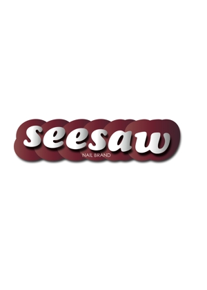 POP EYED CREATE inc. (pop_eyed_create)さんのネイルブランド「seesaw」のロゴデザインへの提案