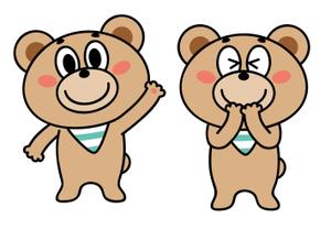 13inchi (13inchi)さんのクマのキャラクターデザインへの提案