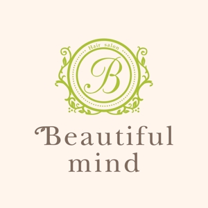 kurumi82 (kurumi82)さんの美容室「Beautiful mind」のロゴ作成への提案