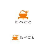 yellow_frog (yellow_frog)さんの【ロゴ制作】食を楽しむWEBマガジン「たべごと」のロゴデザイン募集への提案