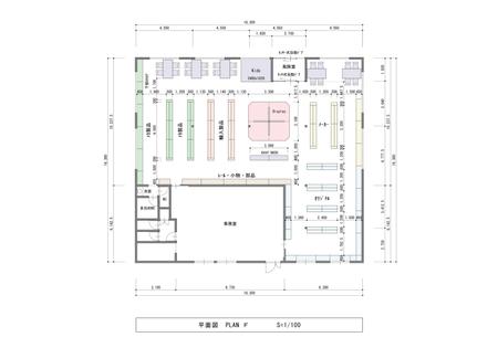 江口　顕 (eguchi-K)さんの新規OPENするカーテン専門店の配置図面を募集への提案