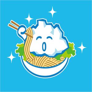 forever (Doing1248)さんの新感覚冷麺「白雪冷麺」のイメージイラストへの提案