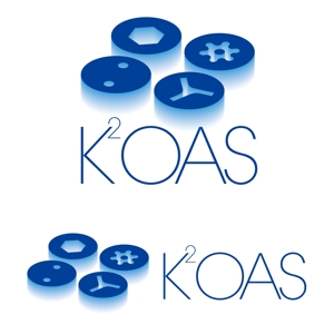 taguriano (YTOKU)さんの中国の機械加工品貿易商社「K2OAS」のロゴ作成への提案