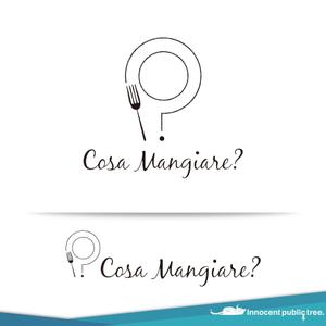 Innocent public tree (nekosu)さんのレストラン「Cosa Mangiare?」のロゴ作成への提案