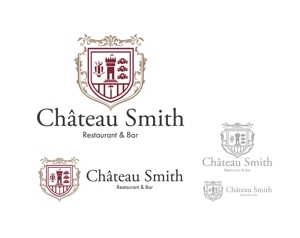 郷山志太 (theta1227)さんのRestaurant & Bar  「 Château Smith 」のタイプロゴとエンブレムへの提案