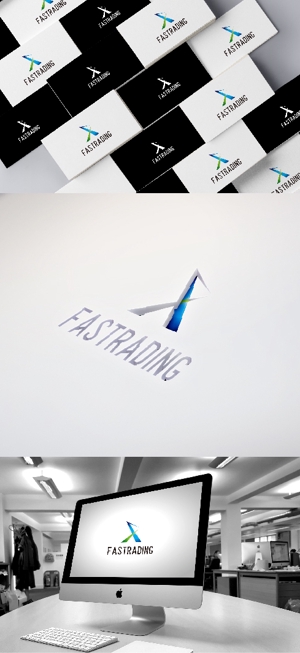 k_31 (katsu31)さんのネット通信販売会社のロゴ　「Fastrading  ファストレーディング株式会社」のロゴ作成への提案