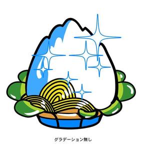 MacMagicianさんの新感覚冷麺「白雪冷麺」のイメージイラストへの提案