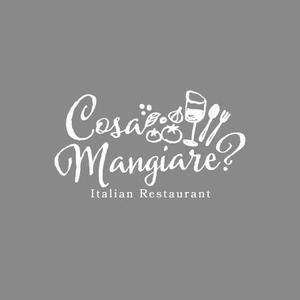 ns_works (ns_works)さんのレストラン「Cosa Mangiare?」のロゴ作成への提案