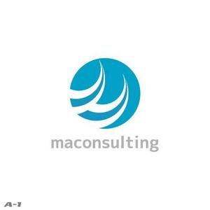 さんの「maconsulting」のロゴ作成への提案