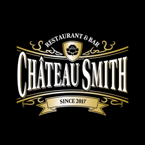 スタジオラガッツォ (ragazzo)さんのRestaurant & Bar  「 Château Smith 」のタイプロゴとエンブレムへの提案