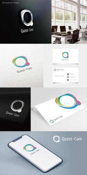 Naroku Design (masa_76)さんのWeb制作・システム開発会社「Quest-Com株式会社」のロゴへの提案