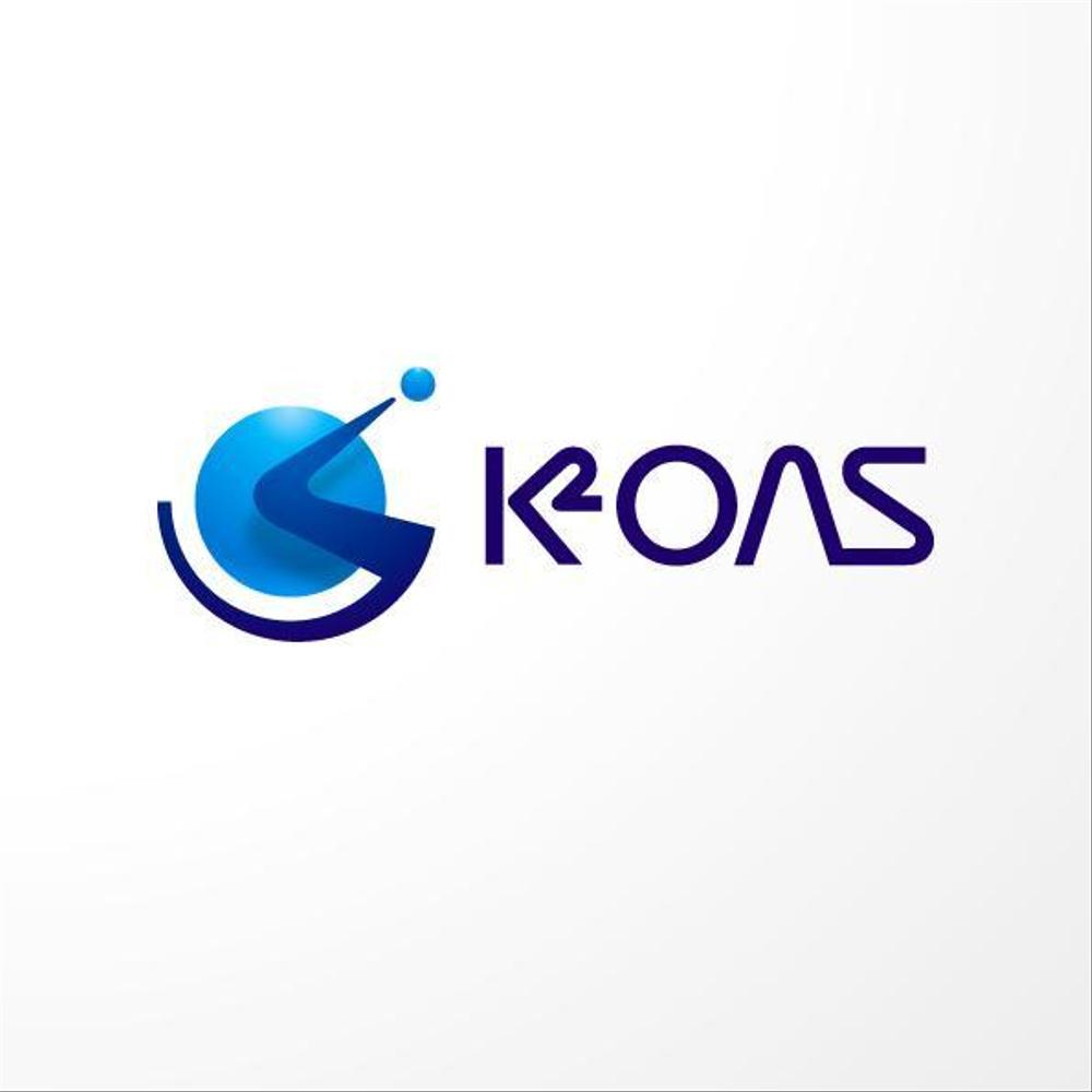 中国の機械加工品貿易商社「K2OAS」のロゴ作成