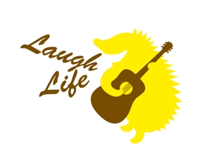 さんの「Laugh Life」のロゴ作成への提案