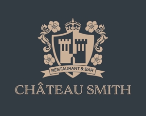 D0917 (D0917)さんのRestaurant & Bar  「 Château Smith 」のタイプロゴとエンブレムへの提案