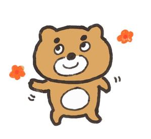 おまめ (omame113)さんのクマのキャラクターデザインへの提案