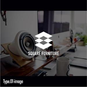 DECO (DECO)さんの箕面市船場にある家具屋「SQUARE FURNITURE」のロゴへの提案