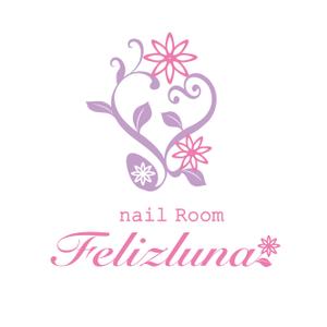 tohko14 ()さんの「Nail Room Felizluna～フェリスルーナ～」のロゴ作成への提案