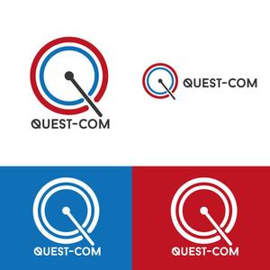 CHAMPION DESIGN9 (NickoCortez)さんのWeb制作・システム開発会社「Quest-Com株式会社」のロゴへの提案