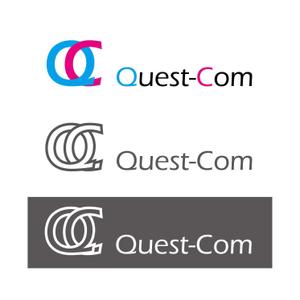 free_iwaiさんのWeb制作・システム開発会社「Quest-Com株式会社」のロゴへの提案