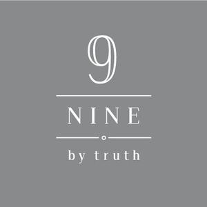 wawamae (wawamae)さんの新店ＯＰＥＮ　美容院　「9　ＮＩＮＥ　ｂｙ　ｔｒｕｔｈ」　の　ロゴへの提案