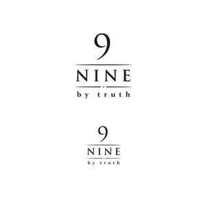  K-digitals (K-digitals)さんの新店ＯＰＥＮ　美容院　「9　ＮＩＮＥ　ｂｙ　ｔｒｕｔｈ」　の　ロゴへの提案